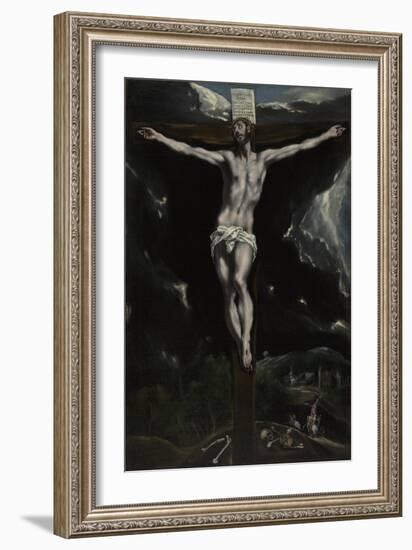 Christ on the Cross, 1600-10-El Greco-Framed Giclee Print