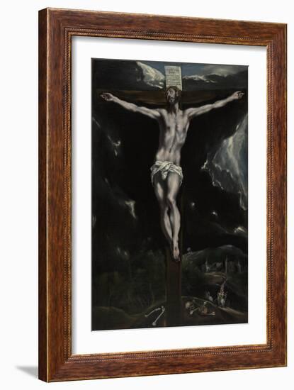 Christ on the Cross, 1600-10-El Greco-Framed Giclee Print