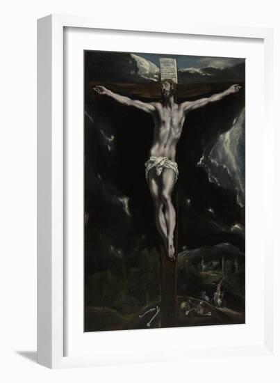 Christ on the Cross, 1600-10-El Greco-Framed Giclee Print