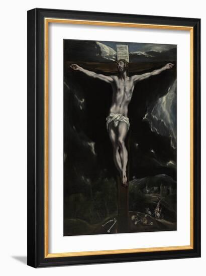 Christ on the Cross, 1600-10-El Greco-Framed Giclee Print