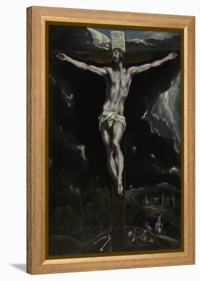 Christ on the Cross, 1600-10-El Greco-Framed Premier Image Canvas