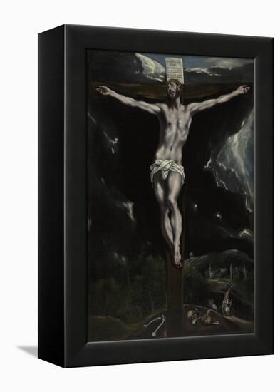 Christ on the Cross, 1600-10-El Greco-Framed Premier Image Canvas