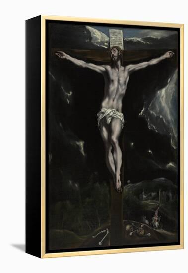 Christ on the Cross, 1600-10-El Greco-Framed Premier Image Canvas