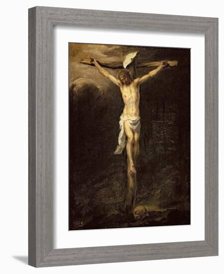 Christ on the Cross, 1672-Bartolome Esteban Murillo-Framed Giclee Print