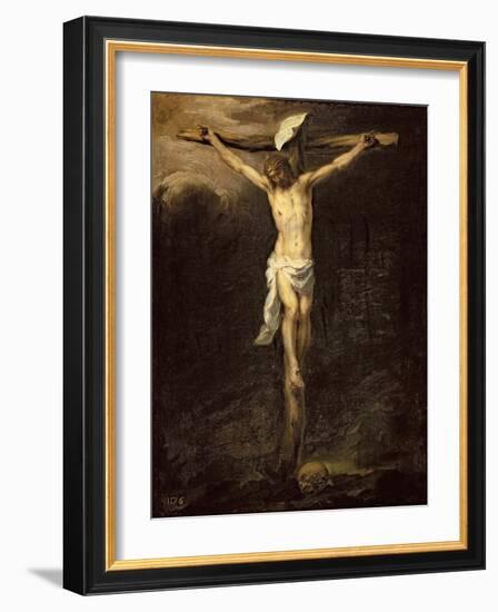 Christ on the Cross, 1672-Bartolome Esteban Murillo-Framed Giclee Print