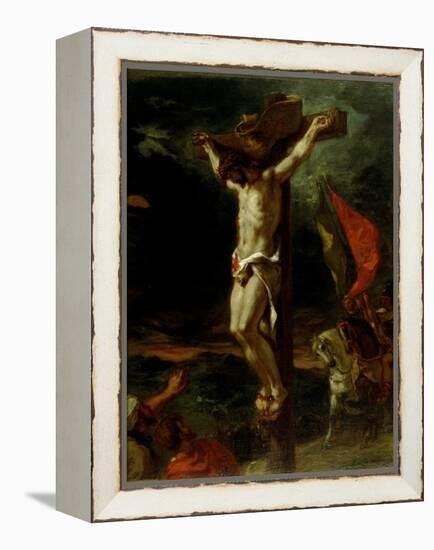 Christ on the Cross, 1846-Eugene Delacroix-Framed Premier Image Canvas