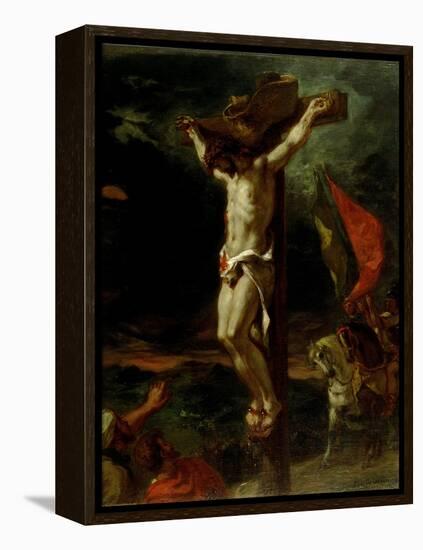 Christ on the Cross, 1846-Eugene Delacroix-Framed Premier Image Canvas