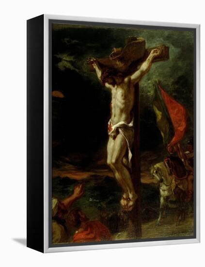 Christ on the Cross, 1846-Eugene Delacroix-Framed Premier Image Canvas