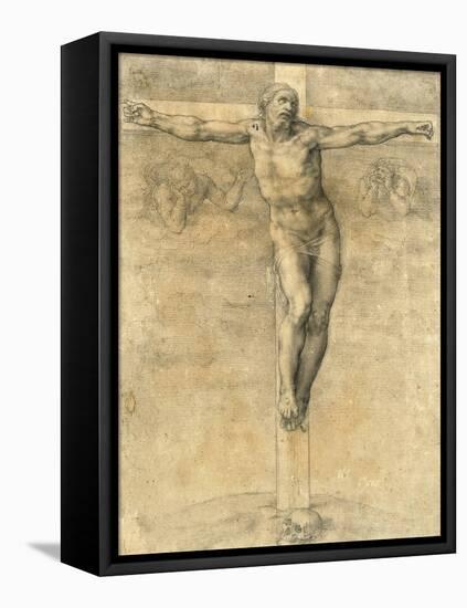 Christ on the Cross, Around 1541-Michelangelo Buonarroti-Framed Premier Image Canvas