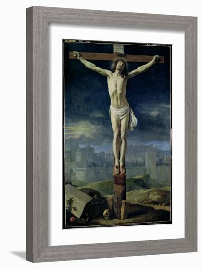 Christ on the Cross, Before 1650-Philippe De Champaigne-Framed Giclee Print