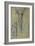 Christ on the Cross Between the Virgin Mary and Saint John (?)-Michelangelo Buonarroti-Framed Giclee Print