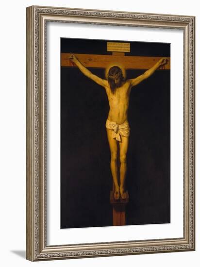 Christ on the Cross (Christ of San Placido), 1630/32-Diego Velazquez-Framed Giclee Print