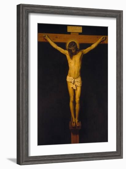 Christ on the Cross (Christ of San Placido), 1630/32-Diego Velazquez-Framed Giclee Print