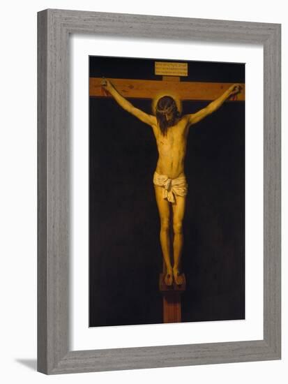 Christ on the Cross (Christ of San Placido), 1630/32-Diego Velazquez-Framed Giclee Print