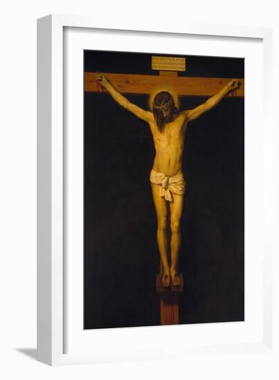 Christ on the Cross (Christ of San Placido), 1630/32-Diego Velazquez-Framed Giclee Print