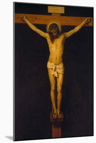 Christ on the Cross (Christ of San Placido), 1630/32-Diego Velazquez-Mounted Giclee Print