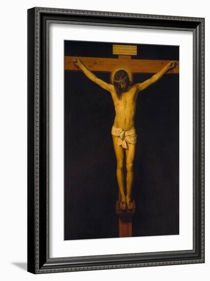 Christ on the Cross (Christ of San Placido), 1630/32-Diego Velazquez-Framed Giclee Print