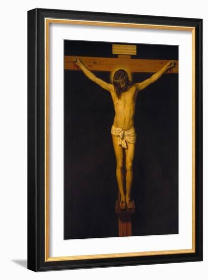 Christ on the Cross (Christ of San Placido), 1630/32-Diego Velazquez-Framed Giclee Print