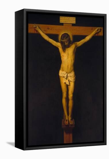 Christ on the Cross (Christ of San Placido), 1630/32-Diego Velazquez-Framed Premier Image Canvas