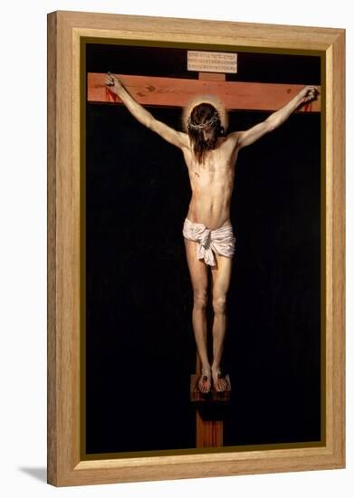 Christ on the Cross, circa 1630-Diego Velazquez-Framed Premier Image Canvas