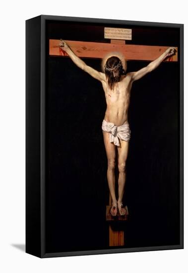 Christ on the Cross, circa 1630-Diego Velazquez-Framed Premier Image Canvas