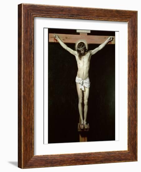 Christ on the Cross, circa 1630-Diego Velazquez-Framed Giclee Print