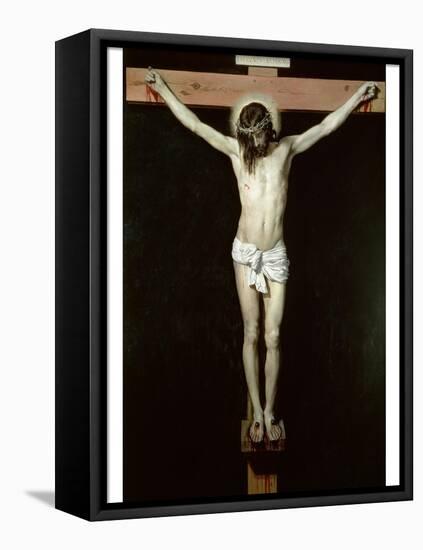 Christ on the Cross, circa 1630-Diego Velazquez-Framed Premier Image Canvas