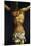 Christ on the Cross, Detail from the Central Crucifixion Panel of the Isenheim Altarpiece-Matthias Grünewald-Mounted Giclee Print