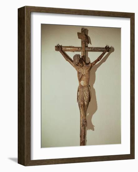 Christ on the Cross, Le Devot Christ, 1307-null-Framed Giclee Print