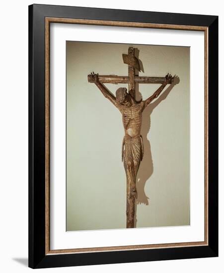 Christ on the Cross, Le Devot Christ, 1307-null-Framed Giclee Print