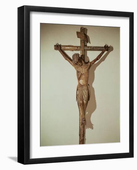 Christ on the Cross, Le Devot Christ, 1307-null-Framed Giclee Print