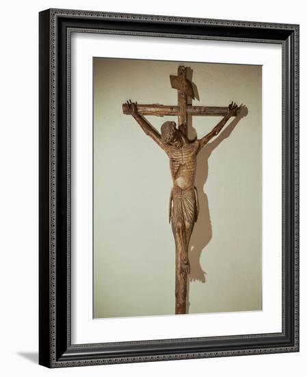 Christ on the Cross, Le Devot Christ, 1307-null-Framed Giclee Print