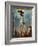 Christ on the Cross. Painting by Eugene Delacroix (1798-1863), 1853. Oil on Canvas Dim: 0.73 X 0.59-Ferdinand Victor Eugene Delacroix-Framed Giclee Print