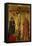 Christ on the Cross with Mary, John and Magdalena-Simone Martini-Framed Premier Image Canvas