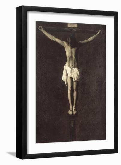 Christ on the Cross-Francisco de Zurbarán-Framed Giclee Print
