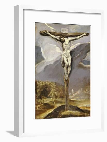 Christ on the Cross-El Greco-Framed Giclee Print