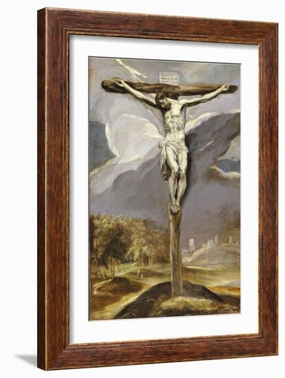 Christ on the Cross-El Greco-Framed Giclee Print