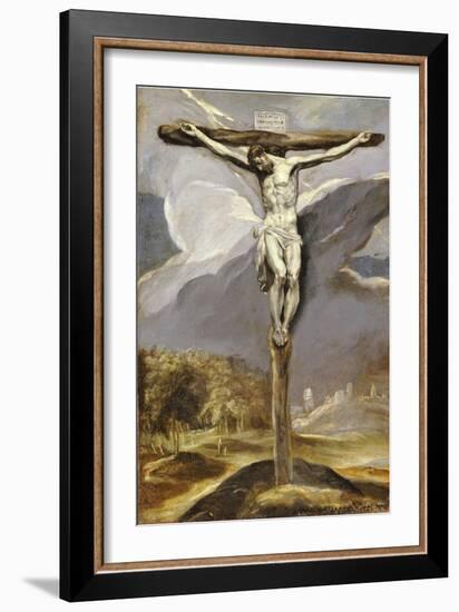 Christ on the Cross-El Greco-Framed Giclee Print