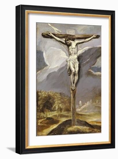 Christ on the Cross-El Greco-Framed Giclee Print