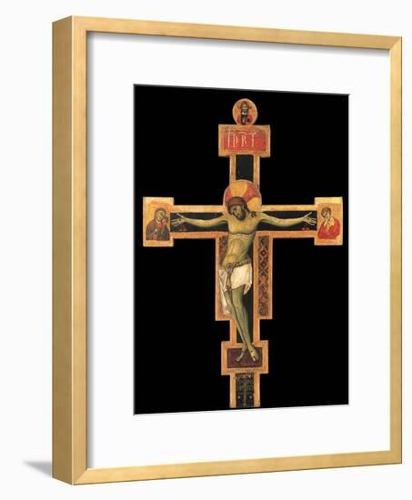 Christ on the Cross-Giunta Pisano-Framed Art Print