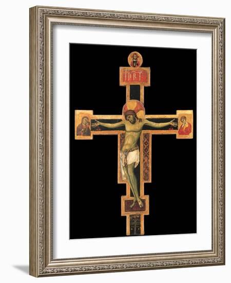 Christ on the Cross-Giunta Pisano-Framed Art Print