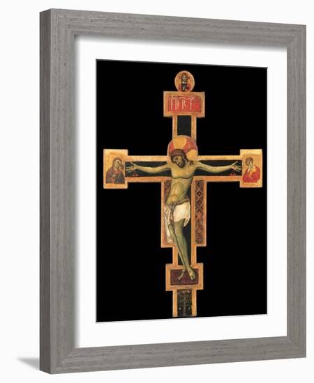 Christ on the Cross-Giunta Pisano-Framed Art Print