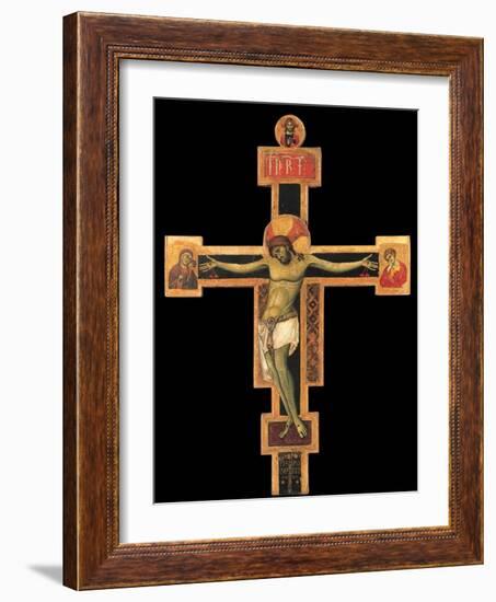 Christ on the Cross-Giunta Pisano-Framed Art Print