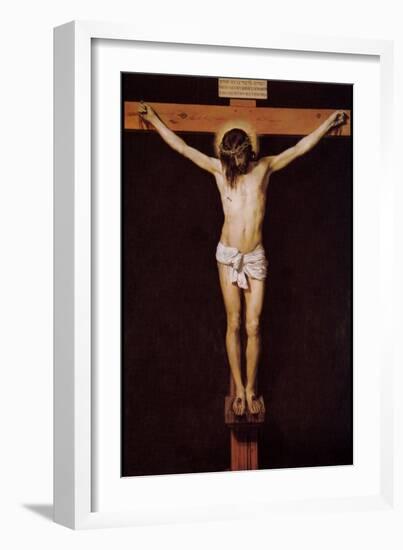Christ on the Cross-Diego Velazquez-Framed Art Print