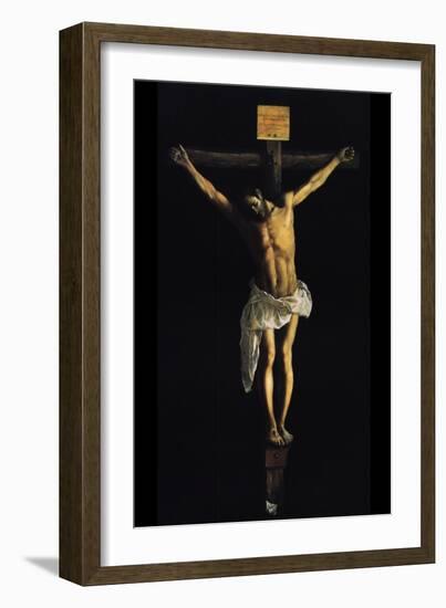 Christ on the Cross-Zubaran-Framed Art Print