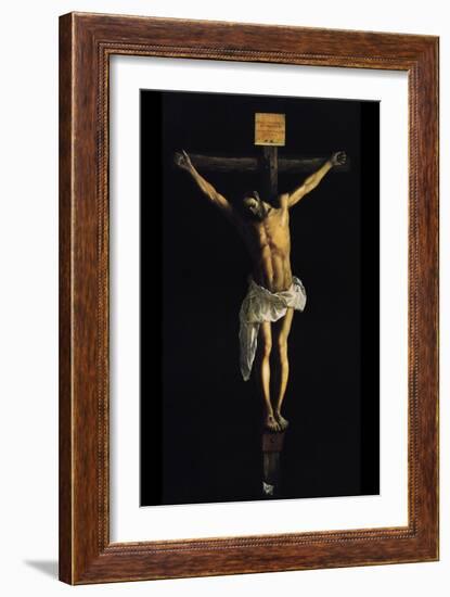 Christ on the Cross-Zubaran-Framed Art Print