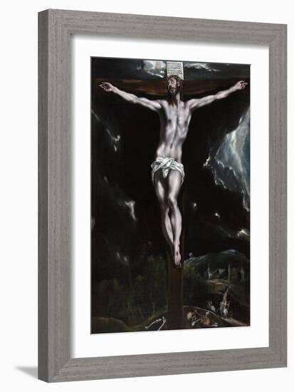 Christ on the Cross-El Greco-Framed Giclee Print