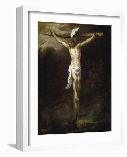 Christ on the Cross-Bartolomé Estéban Murillo-Framed Giclee Print