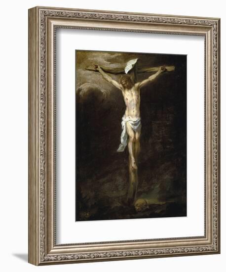 Christ on the Cross-Bartolomé Estéban Murillo-Framed Giclee Print