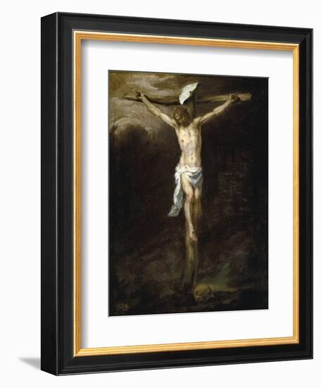 Christ on the Cross-Bartolomé Estéban Murillo-Framed Giclee Print